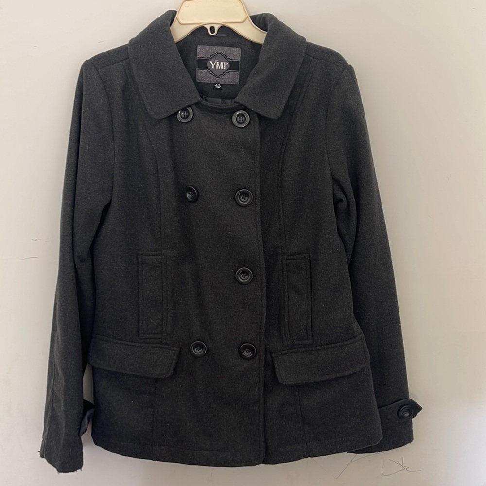 Womens YMI charcoal jacket - size large